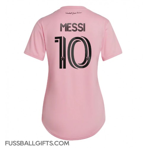 Inter Miami Lionel Messi #10 Fußballbekleidung Heimtrikot Damen 2023-24 Kurzarm